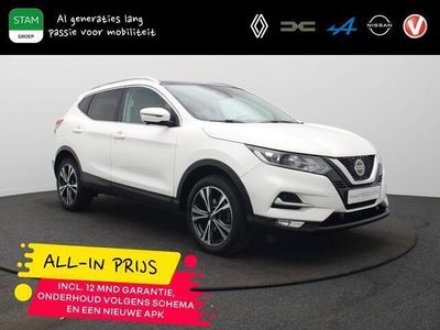 tweedehands Nissan Qashqai 140pk DIG-T N-Connecta ALL-IN PRIJS! Navig | Panorama dak | Rondomzicht camera