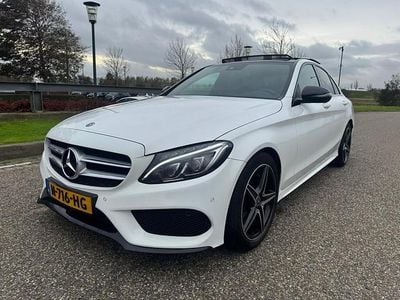 Occasion Mercedes C250 Premium Plus 211 PK (155 kW) 2018 Wit (metallic) Sedan