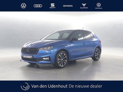 Occasion Skoda Fabia Monte Carlo 95 PK (69 kW) 2024 Blauw Hatchback