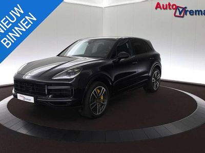 Zwart Gebruikt 2018 Porsche Cayenne Turbo SUV | € 47.000
