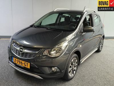 tweedehands Opel Karl 1.0 Rocks Online Edition uit 2018 Rijklaar + 12 maanden Bovag-garantie Henk Jongen Auto's in Helmond, al 50 jaar service zoals 't hoort!