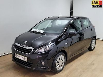 tweedehands Peugeot 108 1.0 e-VTi Active zwart | Airco | 5 drs | Bluetooth audio | incl. Btw auto