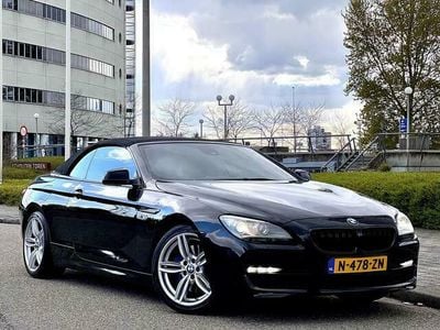 Zwart Occasion 2012 BMW 640 Cabriolet Comfort Edition Cabriolet | € 30.000
