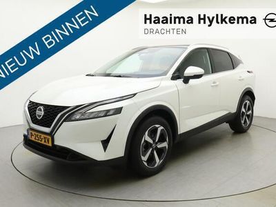 tweedehands Nissan Qashqai 1.3 MHEV N-Connecta 158 PK | Navigatie | Panoramadak | Climate control | Rondomzicht camera | Dakrails | Getint glas