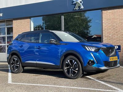 Blauw (metallic) Occasion 2020 Peugeot 2008 GT-line SUV | € 19.400 (Duur)