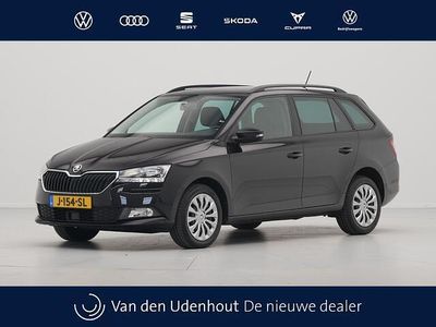 Occasion Skoda Fabia Ambition 97 PK (71 kW) 2020 Zwart Stationwagen
