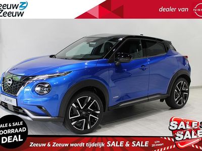 Nieuw Nissan Juke 143 PK (105 kW) 2026 Magnetic blue / zwart dak SUV