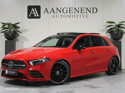 Rood Gebruikt 2018 Mercedes A200 AMG line Hatchback | € 24.999 (Iets duurder)