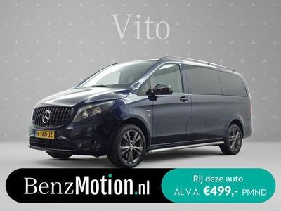 tweedehands Mercedes Vito 119 CDI 4-MATIC Lang Avantgarde Aut- Dubbele Cabine, 5/6 Pers, Leder, Camera, Navi, Park Assist