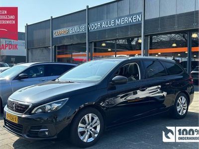 tweedehands Peugeot 308 SW 1BWJ 2019 111 PK Executive / Leder / Clima / Pano / Cruise / Navi / Carplay / Donker glas / Parkeersensoren /