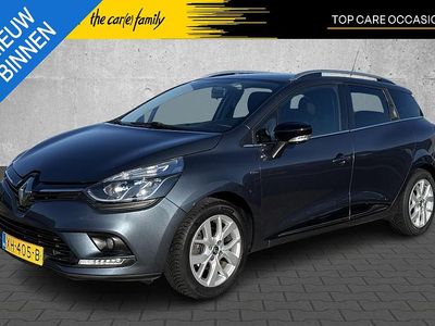 Grijs Occasion 2018 Renault Clio GrandTour LIMITED Stationwagen | € 9.950 (Eerlijke prijs)