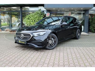 Zwart Occasion 2024 Mercedes E300 AMG line Stationwagen | € 55.950 (Eerlijke prijs)
