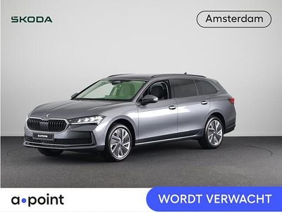 Occasion Skoda Superb First Edition 150 PK (110 kW) 2024 Grijs Stationwagen