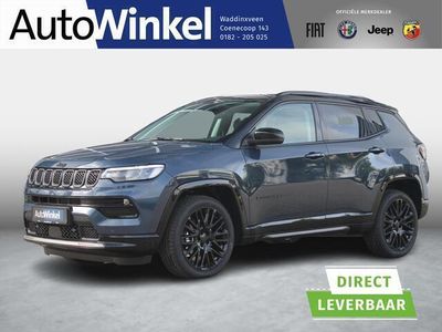 tweedehands Jeep Compass 1.5T e-Hybrid S | Leder | Winter Pack | Schuif/Kanteldak | 19" | Keyless | Apple Carplay | Uit voorraad leverbaar !