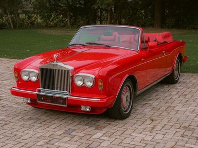 tweedehands Rolls Royce Corniche IV Red on Red!