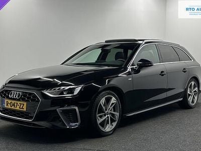 Zwart Gebruikt 2023 Audi A4 S-Line Stationwagen | € 38.500 (Eerlijke prijs)