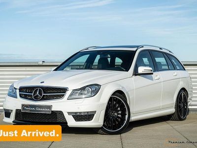 Wit Occasion 2014 Mercedes C63 AMG AMG Stationwagen | € 64.950