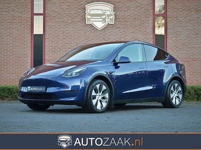 Occasion Tesla Model Y Long Range AWD 378 kW (514 PK) 2022 Blauw SUV