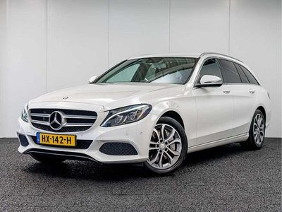 Wit Occasion 2015 Mercedes C350e Edition Stationwagen | € 16.995 (Iets duurder)
