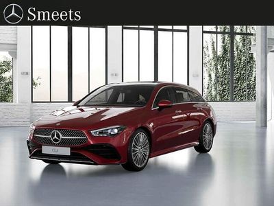 Rood Nieuw 2026 Mercedes CLA180 Shooting Brake AMG line Stationwagen | € 50.309 (Super prijs)