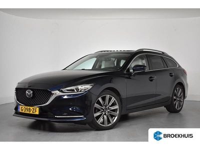 Occasion Mazda 6 Luxury 2019 Blauw Stationwagen