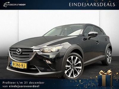 Jet black (zwart metallic) Gebruikt 2021 Mazda CX-3 Sportive SUV | € 22.950 (Eerlijke prijs)