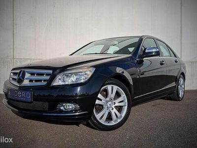 Zwart Occasion 2008 Mercedes C200 Avantgarde Sedan | € 9.299 (Iets duurder)