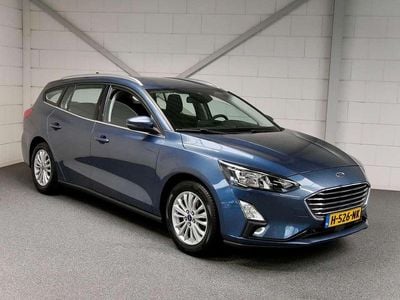 Blauw Gebruikt 2020 Ford Focus Titanium Stationwagen | € 14.250 (Eerlijke prijs)