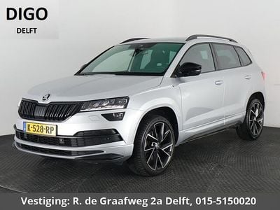 Grijs (metallic) Occasion 2021 Skoda Karoq Business Line SUV | € 23.400 (Super prijs)