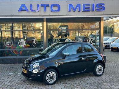 Zwart Occasion 2017 Fiat 500 Lounge Hatchback | € 7.995 (Eerlijke prijs)