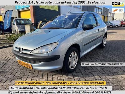 tweedehands Peugeot 206 1.4 XR, 3 Deurs + ook 5 Deurs stationcar , wij werken uitsluitend op telefonische afspraak, 9:00-21:00