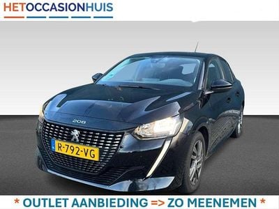 Zwart Occasion 2022 Peugeot 208 Active Hatchback | € 12.495 (Eerlijke prijs)