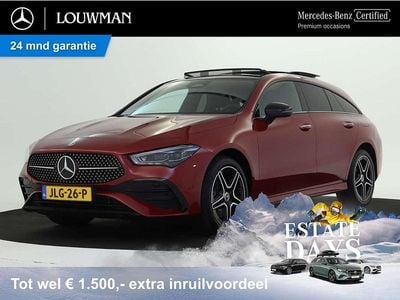 Occasion Mercedes CLA250e Shooting Brake AMG line 218 PK (160 kW) 2023 Rood (metallic) Stationwagen