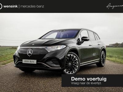 Zwart Occasion 2025 Mercedes EQS450+ AMG line SUV | € 121.357 (Duur)