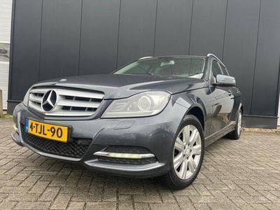 tweedehands Mercedes 180 C-KLASSE EstateAvantgarde '14 Aut/Leder/Navi/OrgNl/ZrMooi