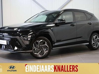 Zwart Nieuw 2025 Hyundai Kona N Line SUV | € 40.198 (Eerlijke prijs)