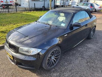 Zwart Gebruikt 2008 BMW 135 Cabriolet Cabriolet | € 17.950