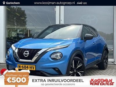 Blauw, metallic lak Gebruikt 2021 Nissan Juke Premium Edition SUV | € 18.900 (Eerlijke prijs)