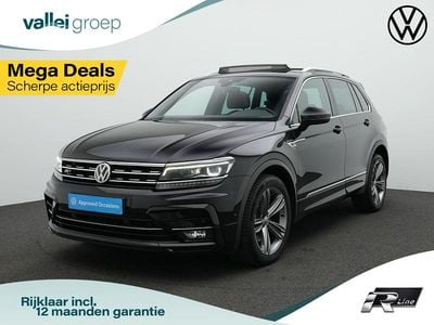 Zwart Occasion 2020 VW Tiguan Highline SUV | € 34.850 (Eerlijke prijs)