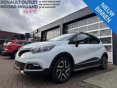 Twotone blanc nacré / noir et Occasion 2016 Renault Captur SUV | € 10.895 (Eerlijke prijs)