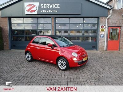 Rood Occasion 2020 Fiat 500C Lounge Cabriolet | € 7.250