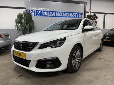 Wit Gebruikt 2018 Peugeot 308 Allure Stationwagen | € 13.995 (Duur)
