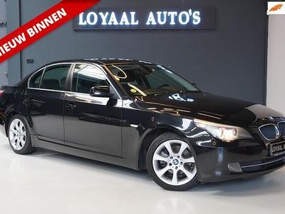 Zwart Gebruikt 2009 BMW 520 Sedan | € 7.999 (Duur)