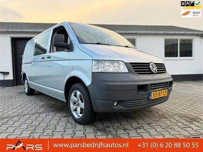 tweedehands VW Transporter 2.5 TDI 340 Lang Trendline Youngtimer 3persn Enkel Cabine 131PK Airco Achteruit Camera elk. Ramen Marge!!