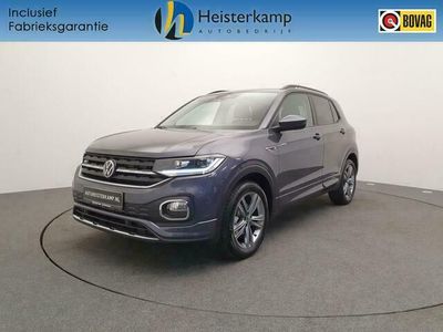 tweedehands VW T-Cross - 1.0 TSI 110pk DSG/AUT R-Line Virtual cockpit, Winterpakket, Camera,