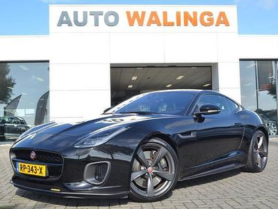 Zwart Gebruikt 2018 Jaguar F-Type Coupé | € 44.900