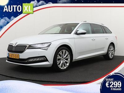Wit Gebruikt 2021 Skoda Superb Sport Stationwagen | € 19.940 (Goede deal)