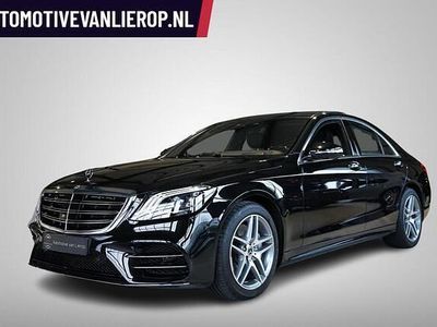 Zwart Gebruikt 2018 Mercedes S450 AMG line Sedan | € 59.995