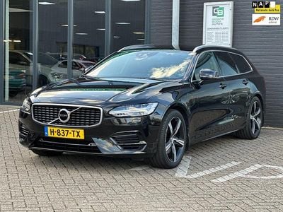 Zwart Gebruikt 2018 Volvo V90 Inscription Stationwagen | € 27.999 (Eerlijke prijs)