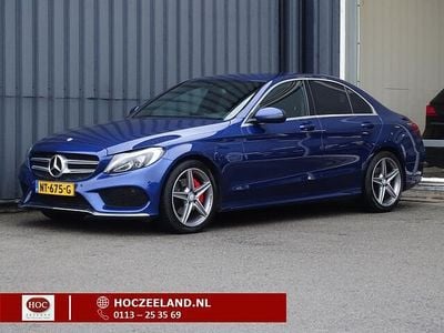 Blauw Gebruikt 2017 Mercedes C180 Sport Edition Sedan | € 17.945 (Goede deal)